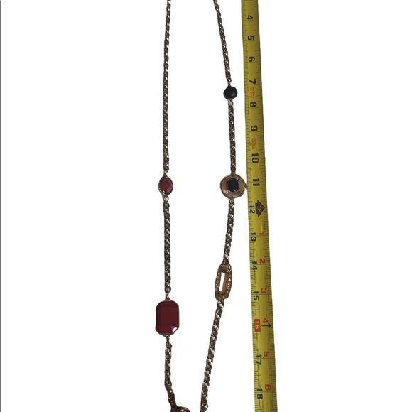 Chico’s Extra Long Gold Tone Necklace - Picture 4 of 11